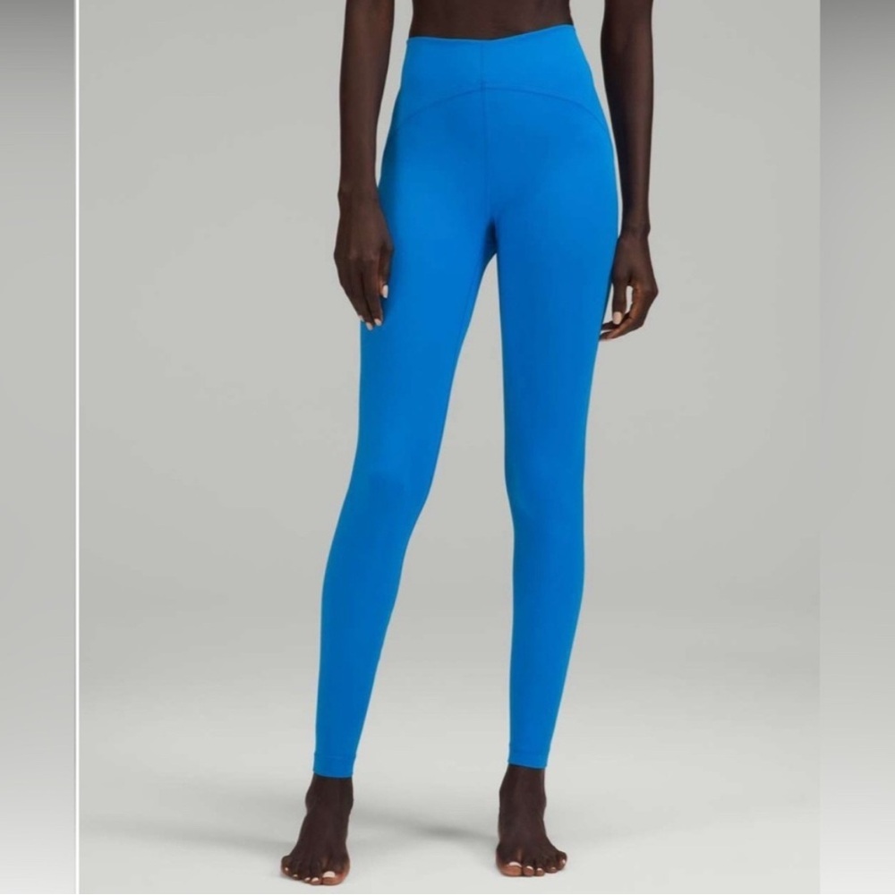 Lululemon Instill Leggings Pool Party Size 8
